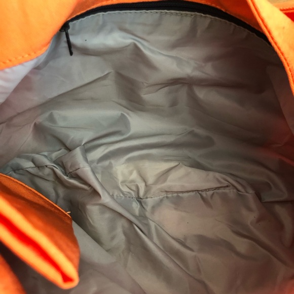 Bright orange ASKA MASUDA tote bag - Picture 7 of 7